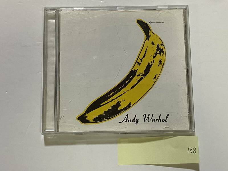 CH-188 The velvet underground & nico Andy Warhol CD ヴェルヴェット アンダーグラウンド アンド ニコ/洋楽