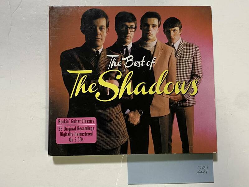 CH-281 The Best of The Shadows 2CD 紙ジャケ シャドウズ ベスト盤 2枚組/洋楽