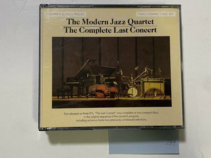 CH-284 The Modern Jazz Quartet The Complete Last Concert 2CD モダン ジャズ カルテット コンサート JOHN LEWIS