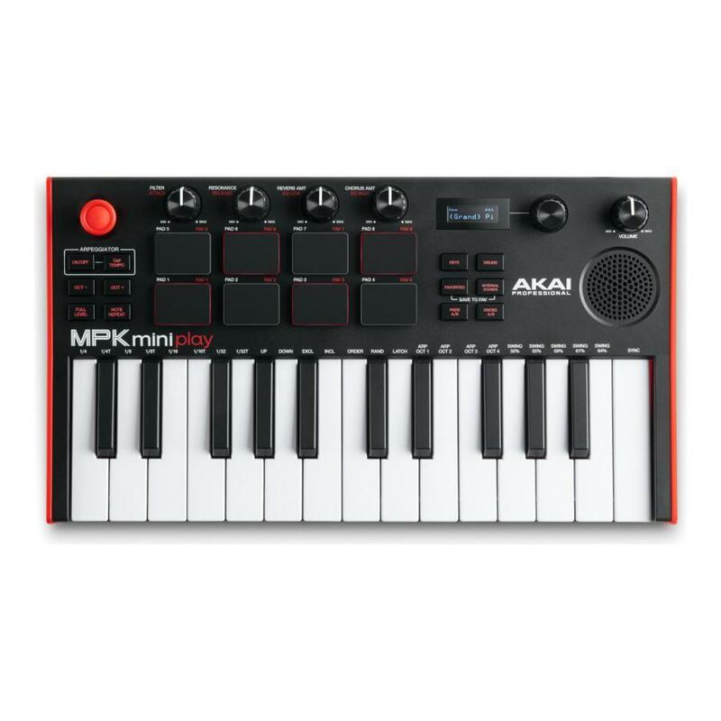 AKAI Professional MPK mini Play MK3 / スピーカー内蔵 ミニキーボード MIDIキーボード コントローラー アカイ