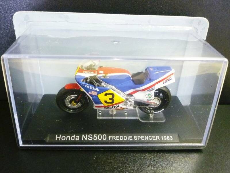 【未開封品】　1/24 ホンダ NS500 天才　スペンサー #３　HONDA NS 500 1983　ixo 