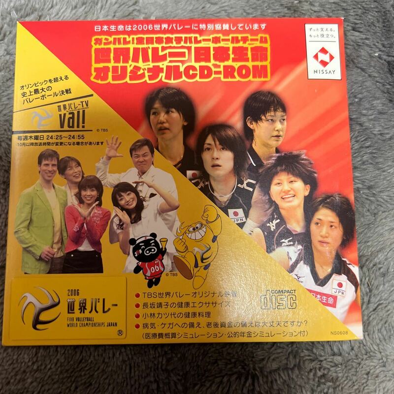 2006年世界バレ－日本生命オリジナルCD－ROM