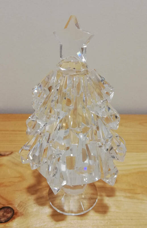 【未使用】GLASS TREE ガラスツリーφ7cm 装飾 デコレーション ディスプレー 新品★