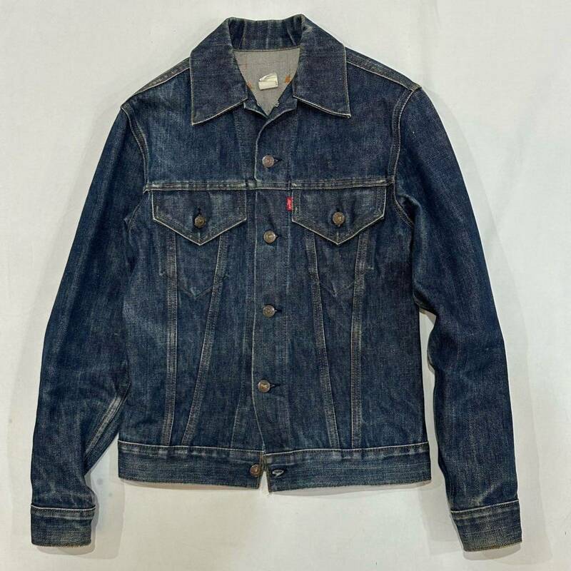 70s 80s vintage Levi's 70505 スモールe 4th 刻印52リーバイス Gジャン デニム ジャケット ビンテージ 3rd