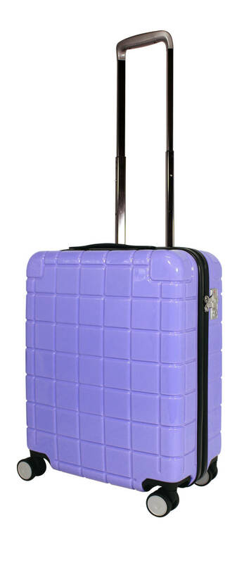 新品未使用品 X-U5000-Lavender/ラベンダー 機内持ち込みSSサイズ 1~2泊 ファスナーアウトレット スーツケース キャリーケース 訳アリ