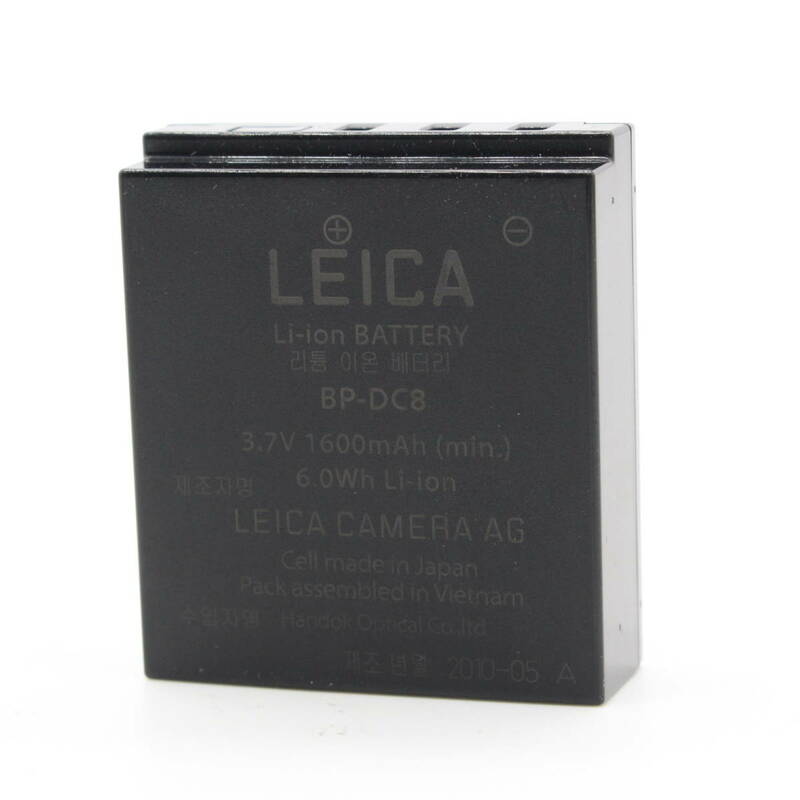 LEICA BP-DC8 純正バッテリー