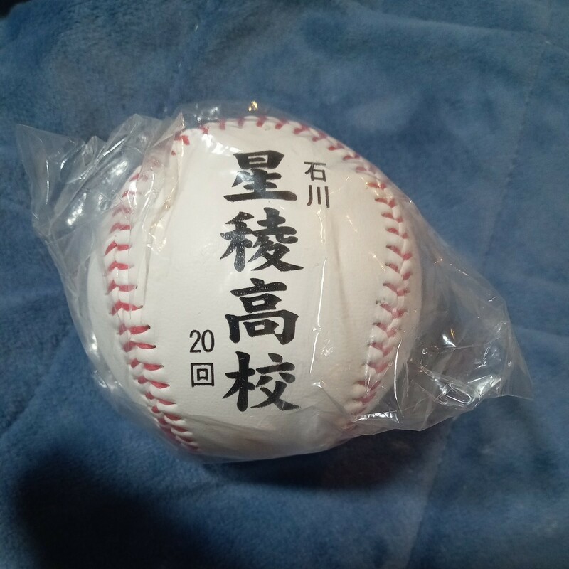 第101回　全国高校野球選手権大会　甲子園　石川　星稜高校　記念ボール