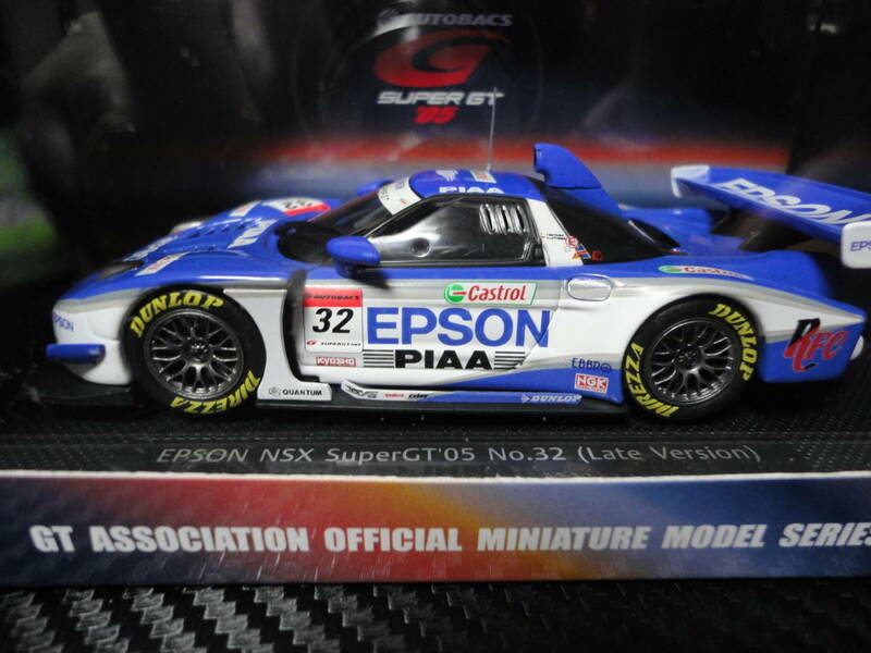 EPSON NSX スーパーGT 2005 （レイトバージョン）　エブロ 1/43