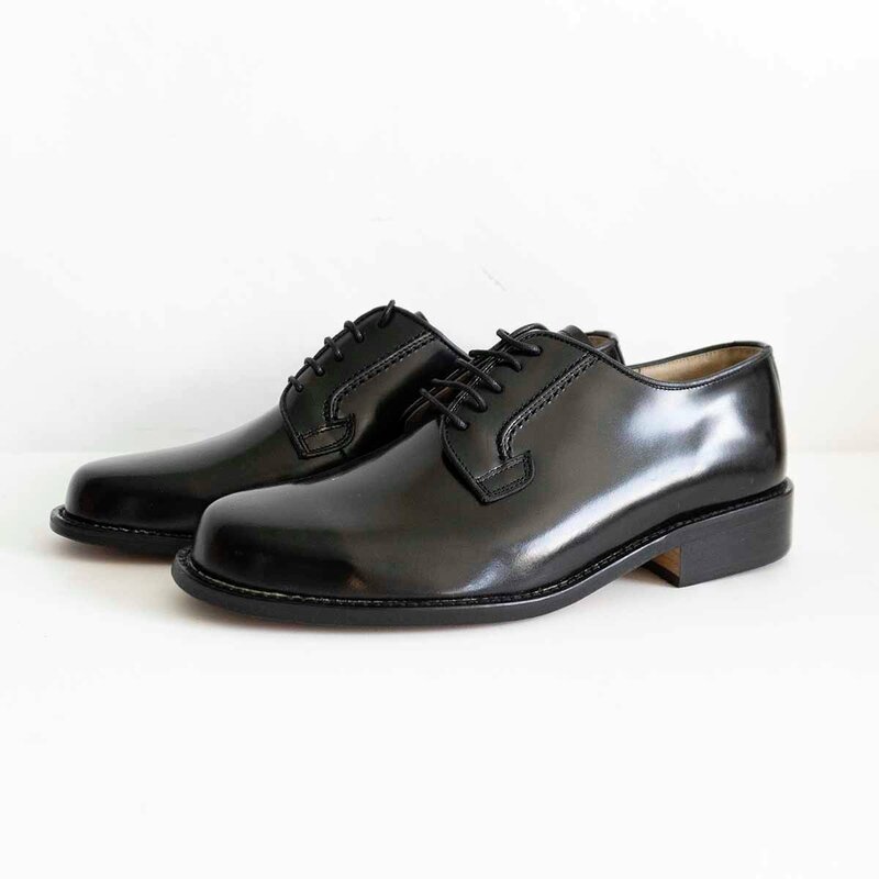 【未使用品】REGAL PROFESSIONAL GEAR【プレーントゥ レザーシューズ】25cm リーガル ブラック ビジネスシューズ 革靴 日本製 2401140