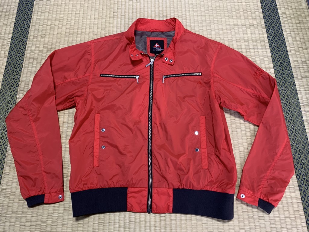 lecoqsportif/ルコック ゴルフ 長袖 ジップブルゾン L