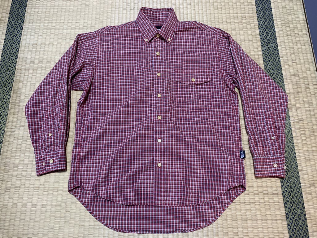 THE NORTH FACE／ザノースフェイス　アウトドア 長袖ボタンダウンシャツ　S