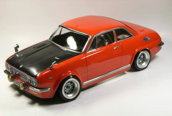 【新品ボディ】 1/10RC SPICE スパイス SPA-003 ISUZU イスズ BELLETT ベレット 1600GTR　