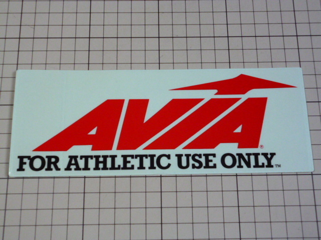 正規品 AVIA ステッカー (194×71mm) アヴィア