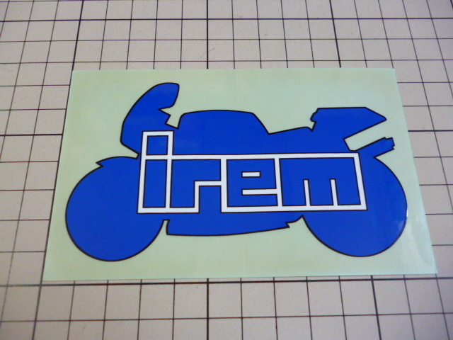 正規品 irem ステッカー (120×75mm) アイレム