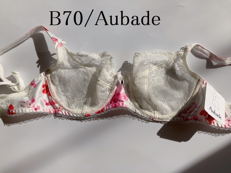 B70☆Aubade オーバドゥ Charme d'Eden　フランス高級下着　ブラ　白