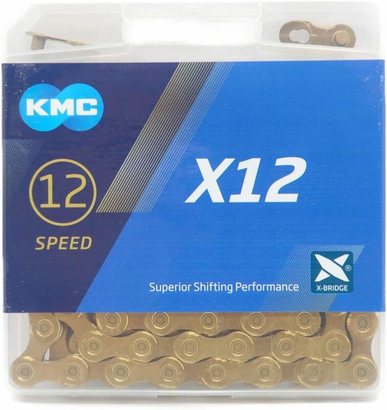 ケイエムシー KMC X12 チェーン 12速 12S 12スピード 12speed 用 126Links ゴールド 自転車