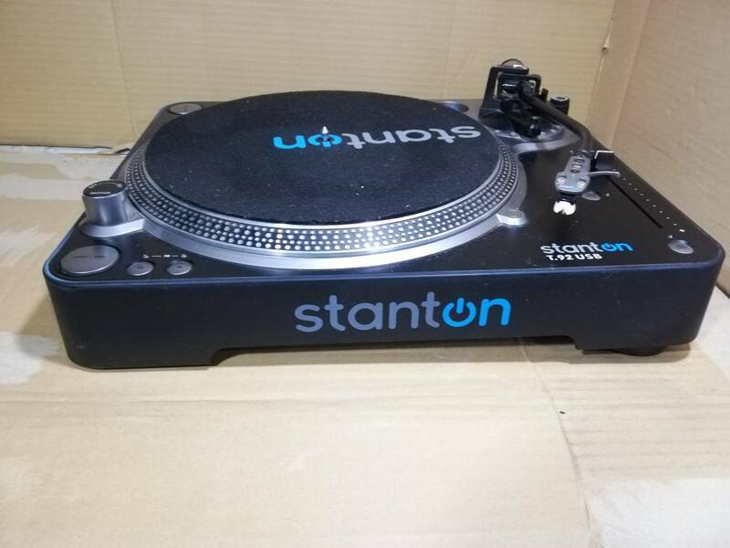 ◆Stanton T92USB ダイレクトプレーヤー　ターンテーブル　レコードプレーヤー　J4073