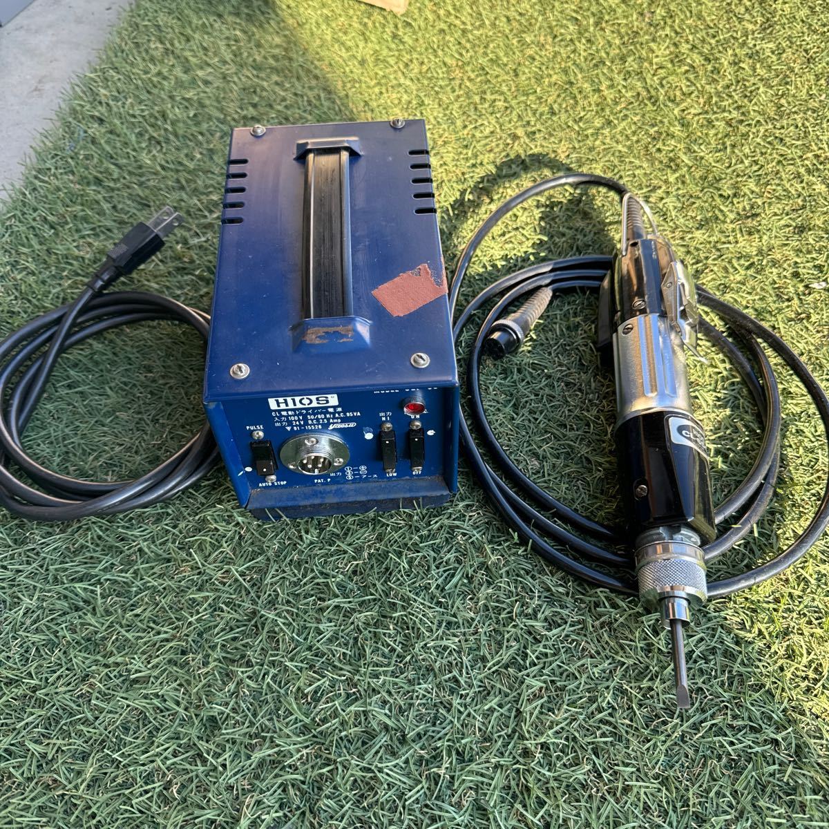 3M198 HIOS CLT-50 電動ドライバー用電源ユニット ハイオス(HIOS) 電動ドライバー CL-6500 保証付き