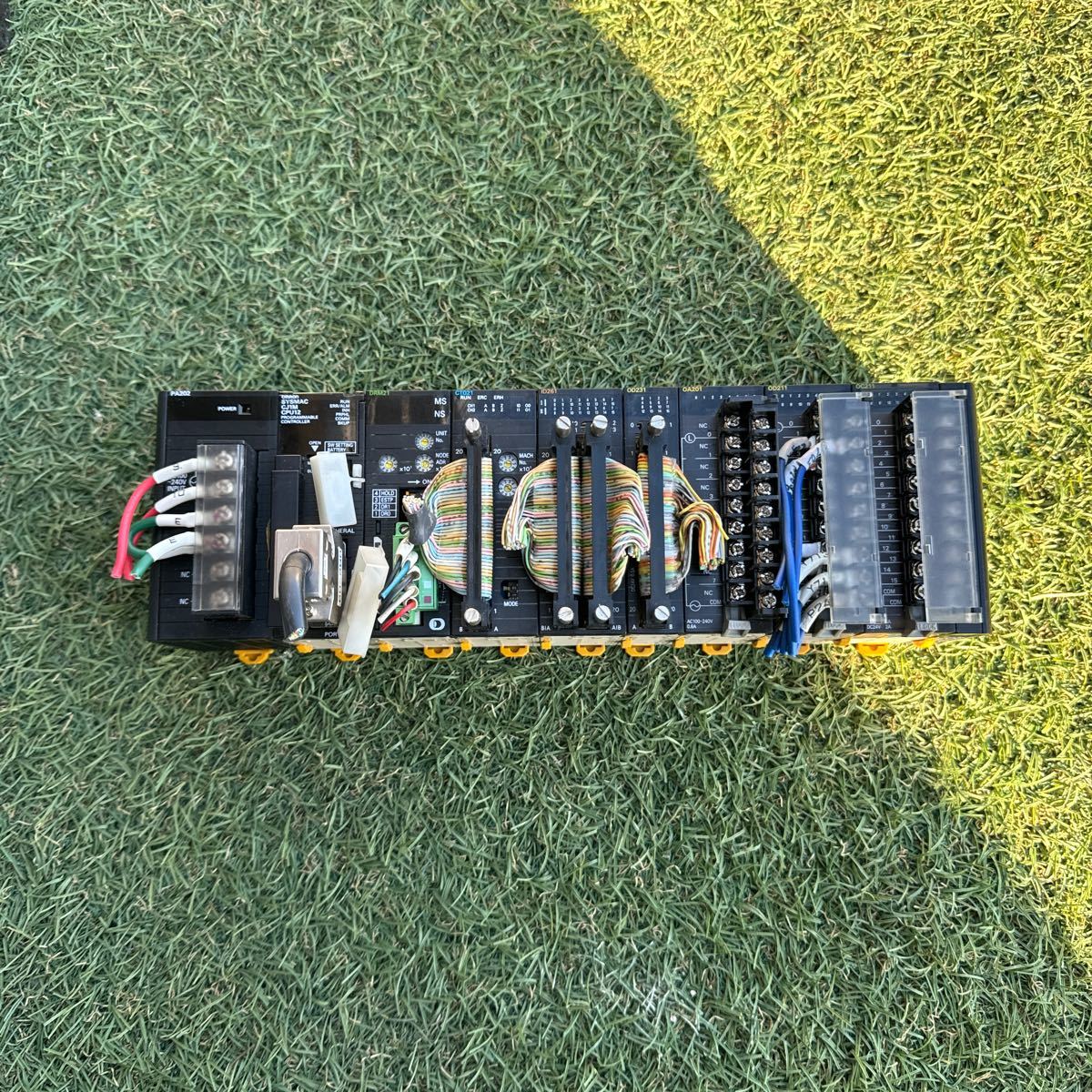 4A057 OMRON オムロン　CPUユニット CJ1W-PA202 CJ1M CPU12 DRM21 CT021 ID261 OD231 OA201 OD211 OC211 保証付き