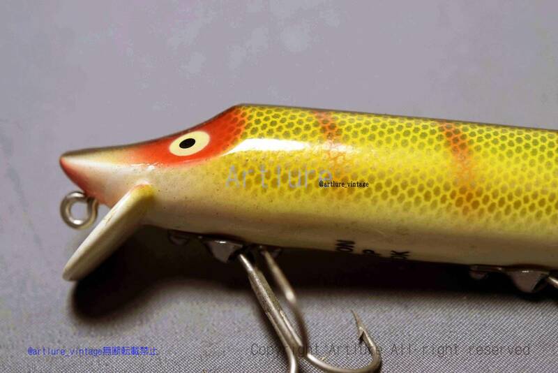 VINTAGE LURE HEDDON VANP SPOOK #9750 RARE PLASTIC RIP （A083-60）USA MADE #OLDLURE #ARTLURE_VINTAGE ＃ヴィンテージルアー