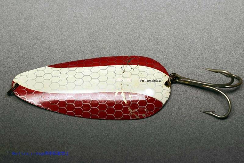 VINTAGE LURE LOU.J.EPPINGF HUSKIE DEVIL DETROIT MICH.USA BIG SPOON c1939（Y509-178）USA MADE #OLDLURE #ARTLURE_VINTAGE 