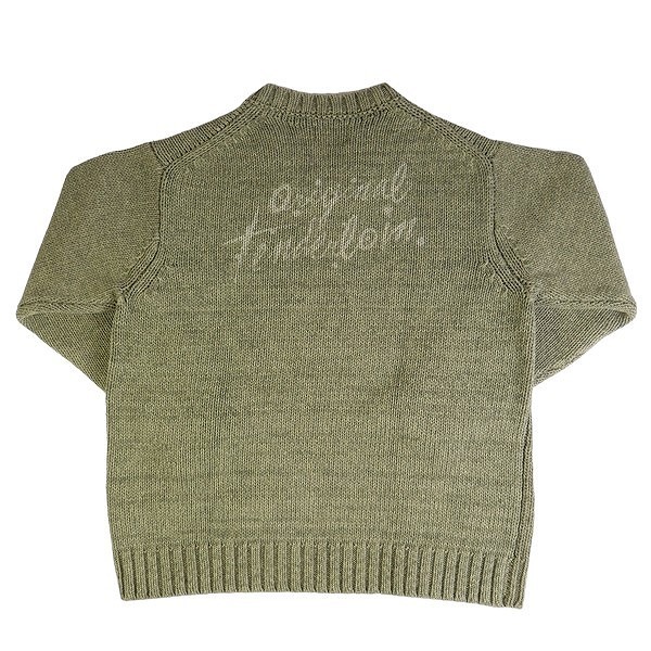 TENDERLOIN テンダーロイン V NECK COTTON KNIT OLIVE ニット オリーブ Size 【S】 【中古品-良い】 20785871