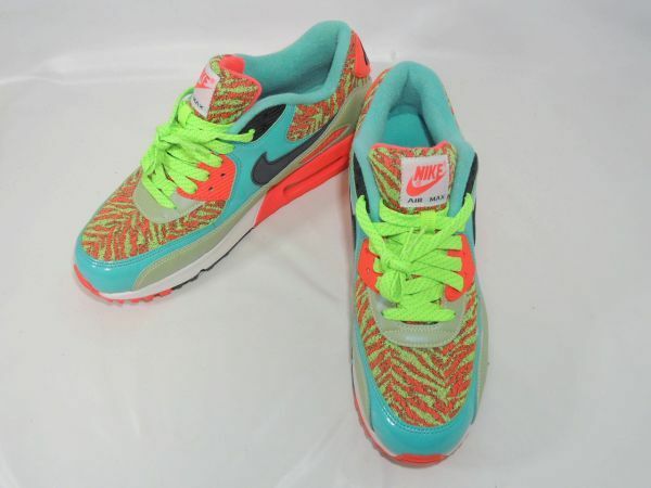 未使用 NIKE ナイキ AIR MAX 90 ANNIVERSARY エアマックス90 アニバーサリー フラッシュライム 725235-306 27.5cm 0326