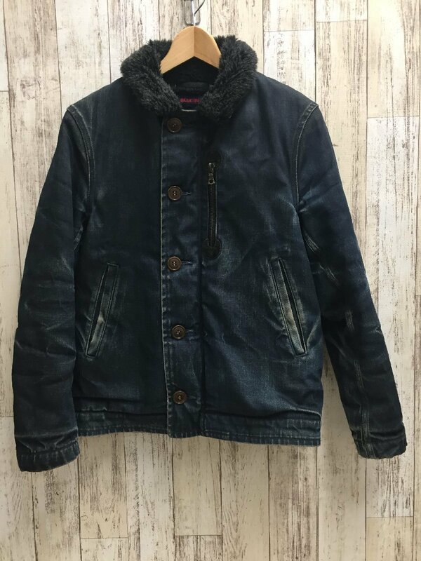 129BH BLUE BLUE デッキジャケット ブルーブルー DENIM デニム JACKET【中古】