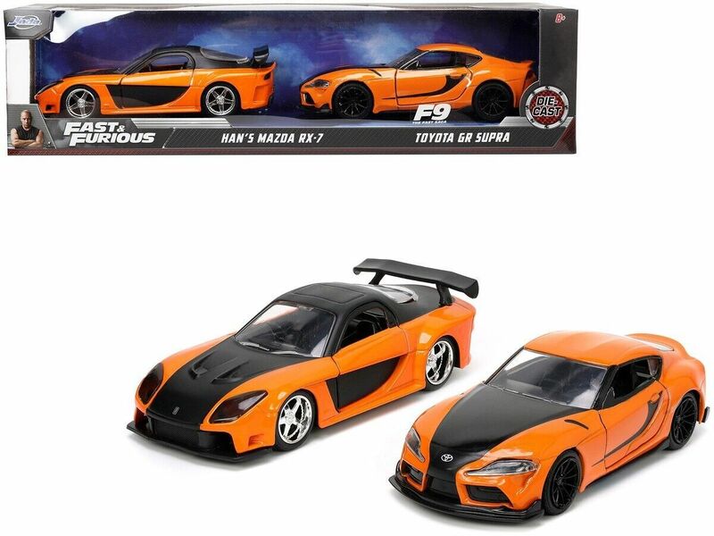 JADA TOYS 1/32 ワイルドスピード ハン マツダ RX-7 & トヨタ GR スープラ 2台セット F&F Twin Pack Han's RX7 & Han's Supra