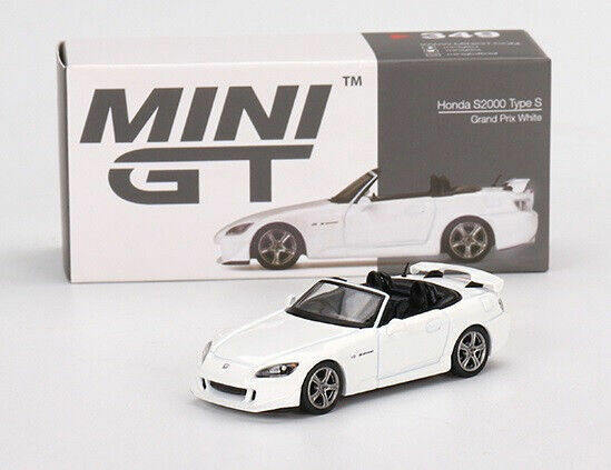 MINI GT 1/64 ホンダ S2000 (AP2) タイプS グランプリ ホワイト RHD Honda ミニカー