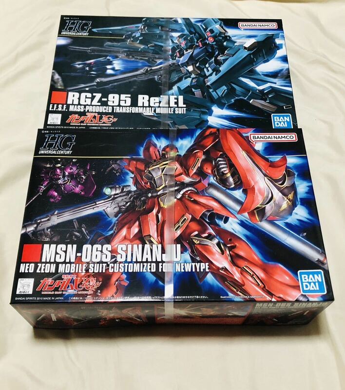 未組立 HG リゼル　シナンジュ　機動戦士ガンダムUC ReZEL SINANJU ガンプラ