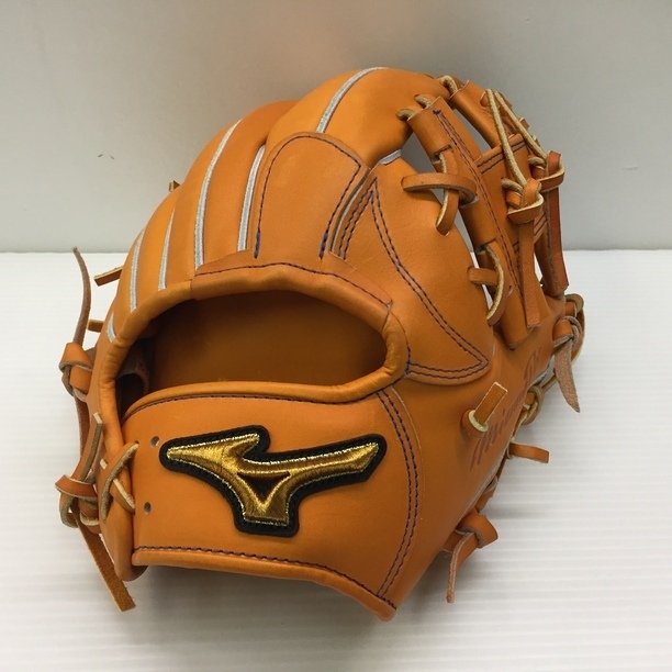 中古品 ミズノ MIZUNO ミズノプロ 硬式 内野手用グローブ 1AJGH29013 TM型 HAGA 石井琢朗氏共同開発グラブ 8888