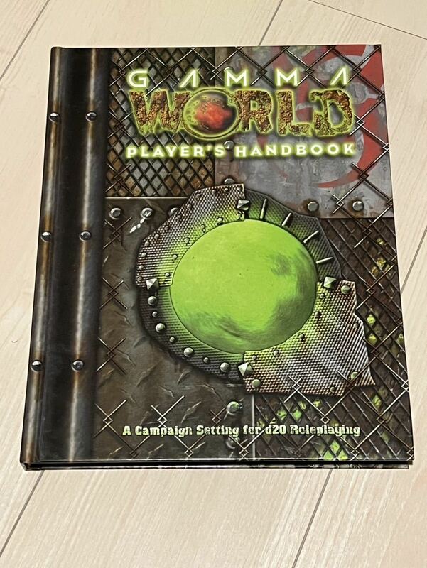 RPG Role Playing Game Gamma World Player's Handbook