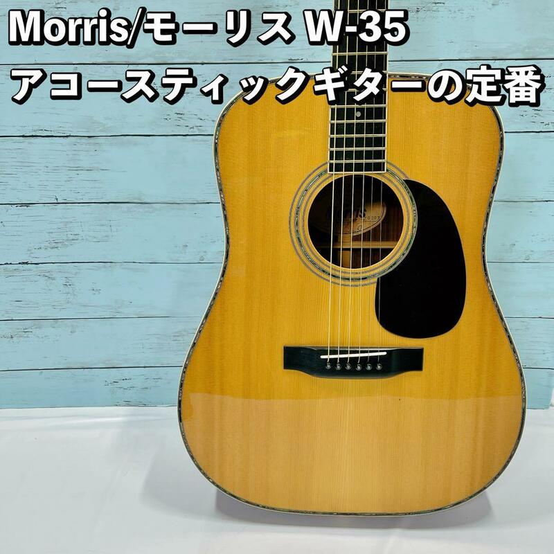 Morris/モーリス W-35 アコースティックギター アコギ 弾き語り