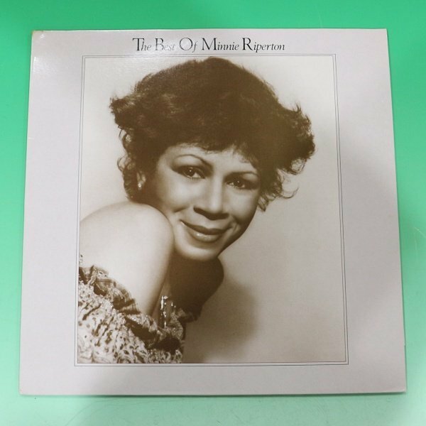 中古 LPレコード The Best Of Minnie Riperton ミニー・リパートン Capitol 英国盤 EST12189