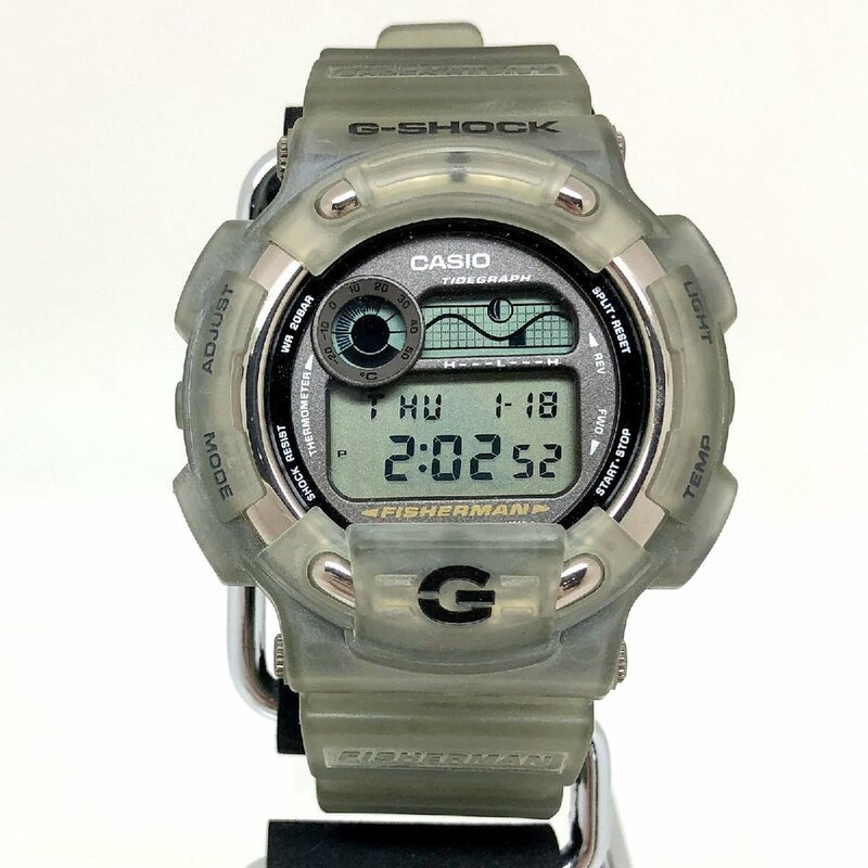 美品 G-SHOCK ジーショック CASIO カシオ 腕時計 DW-8600MS-8T FISHERMAN フィッシャーマン スケルトン 【ITFF5HDMGJD8】