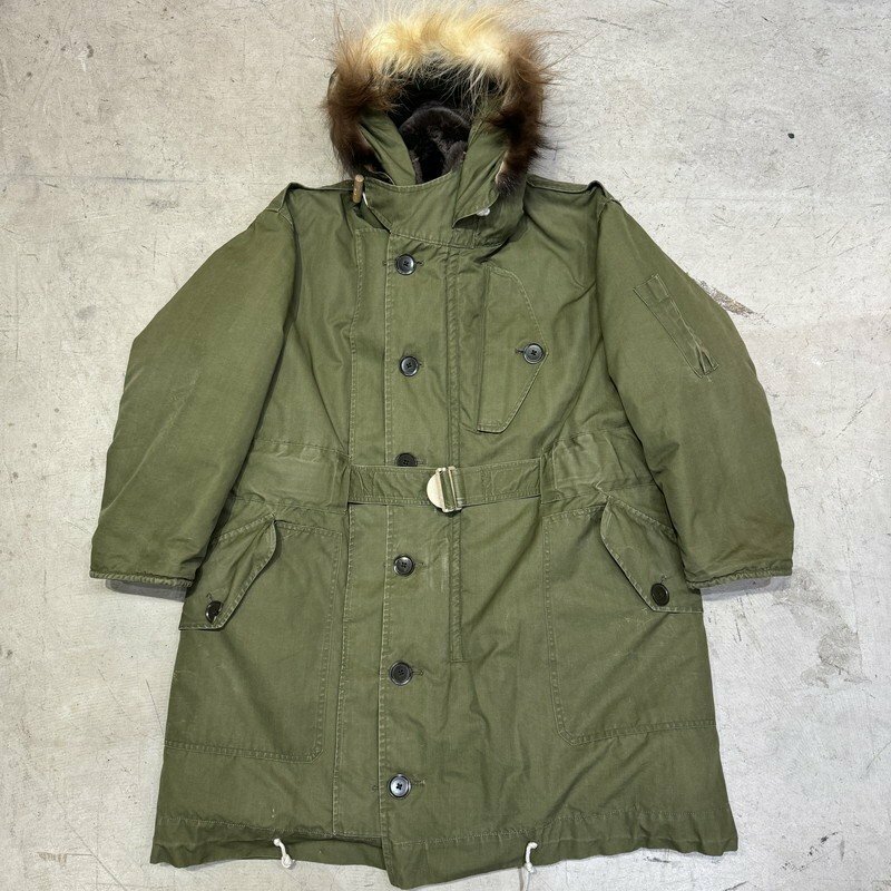 イギリス空軍 【men2853H】 SPECIAL!! 50's~ RAF ROYAL AIR FORCE エクストリームコールドウェザーベンタイルパーカー オリジナル AG