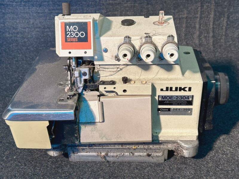 JUKI ジューキ MOE-2304 頭部のみ ロックミシン 工業用ミシン オーバーロック 動作未確認 ジャンク