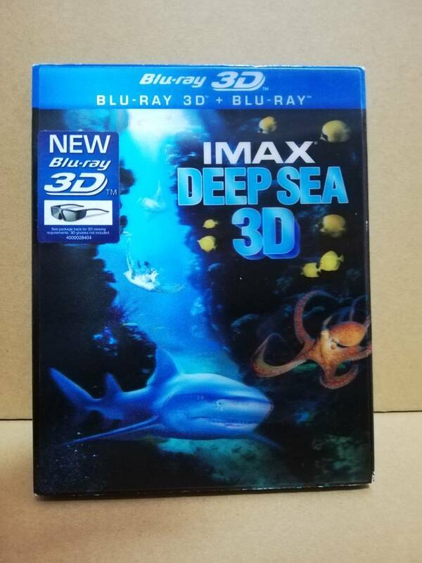 ≪ブルーレイ ≫ IMAX DEEP SEA 3D　ディープ・シー　(北米版)　2D/3D選択式