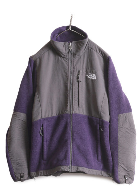 ノースフェイス デナリ ジャケット レディース M 古着 The North Face DENALI アウトドア フリース ナイロン ジャンパー ブルゾン 2トーン