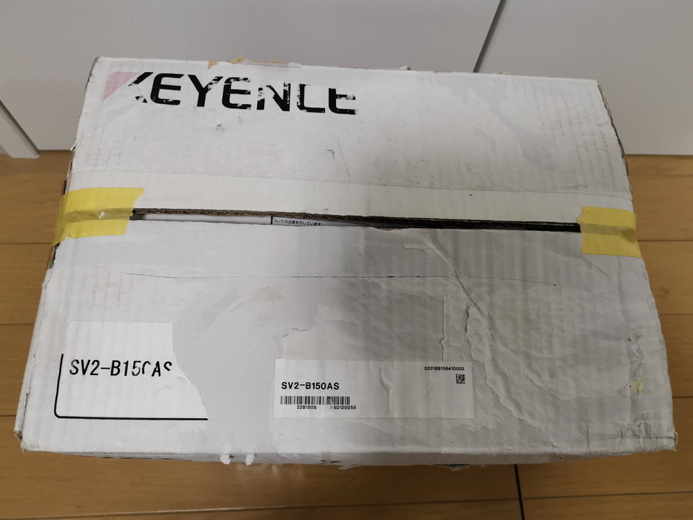 ★未使用★ KEYENCE SV2-B150AS ACサーボモータ1.5KW ストレート軸 複数有(翌日発送)