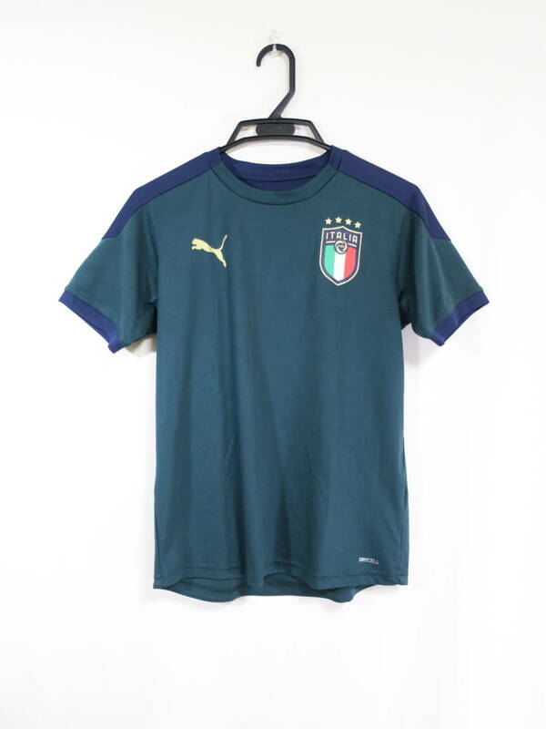 イタリア 代表 2020 プラクティスシャツ トレーニングウェア ユニフォーム ジュニア 150-160cm プーマ PUMA ITALA ITALY サッカー