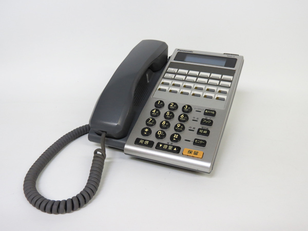 ■パナソニック 12ボタンカナ電話機(黒)【VB-E411D-KS】■9122 ビジネスフォン