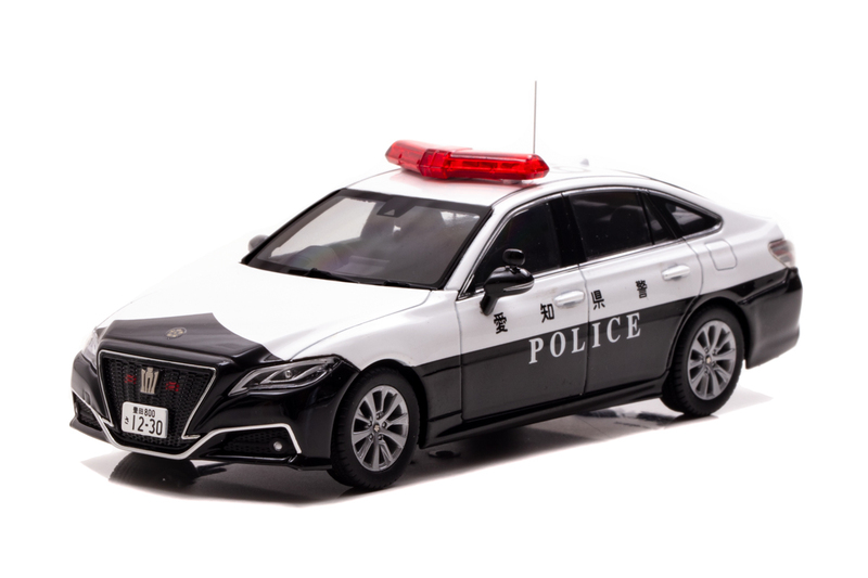 ★1/43 トヨタ クラウン ARS220 2022 愛知県警察高速道路交通警察隊車両 632 H7432203 レイズ