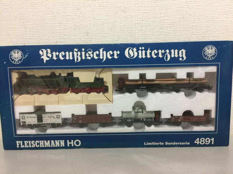 FLEISCHMANN　フライシュマン　HOゲージ　プロイセン貨物列車セット　　　　MS2