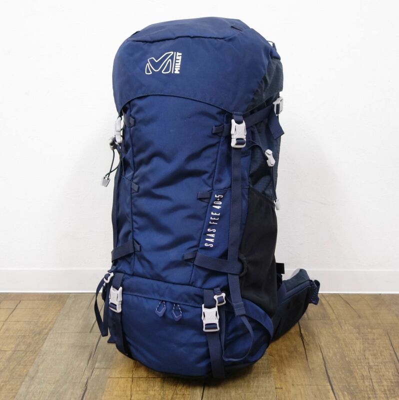 美品 ミレー MILLET SAAS FEE 40+5 サースフェー Sサイズザック バックパック リュック 登山 トレッキング アウトドア cf01dr-rk26y04772