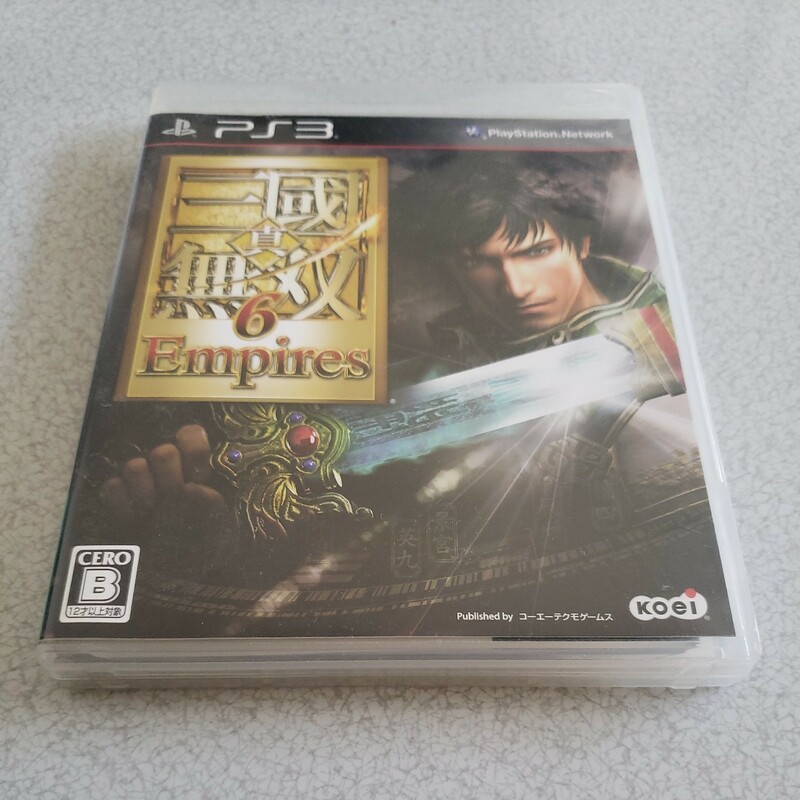 三國無双6 Empires　PS3用ソフト　中古品