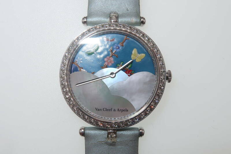 ▲▽Van Cleef & Arpels ヴァンクリーフ＆アーペル 750/K18 ダイヤモンド 自動巻き 腕時計 HH3621△▼