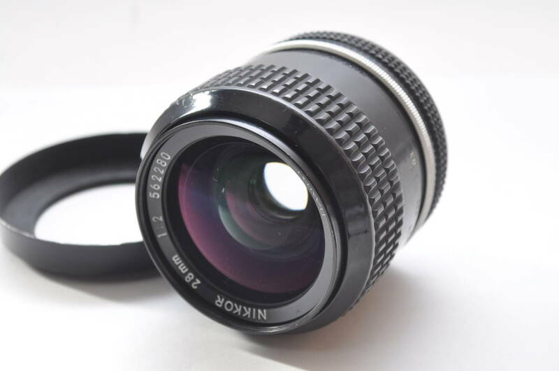 ★実用美品★ NIKON ニコン Ai NIKKOR 28mm F2 ★動作OK★#h775