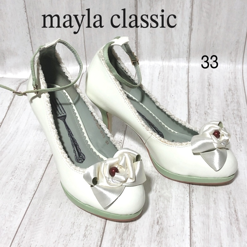 mayla classic Giddily パンプス 33/マイラクラシック ギドリーコレクション ハイヒール/靴 試着程度